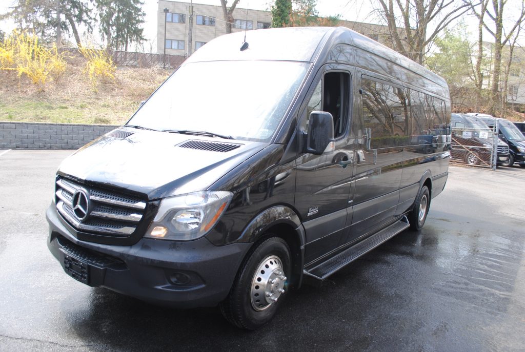 2016 MERCEDES BENZ SPRINTER 3500 VAN BLACK 204 010 – Cinemacar